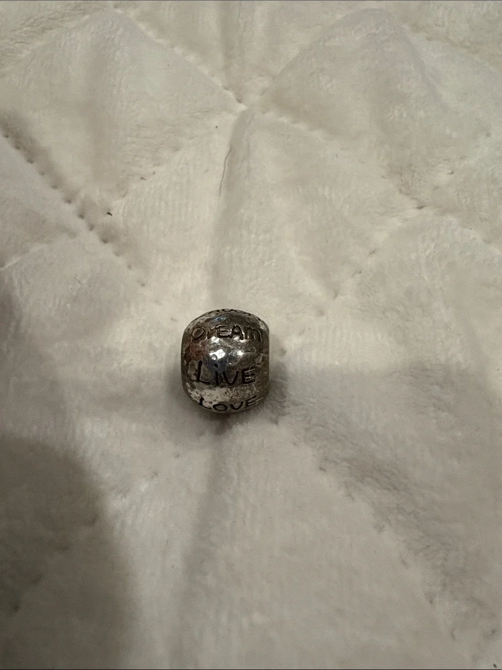 Brighton live love laugh dream spacer charm
